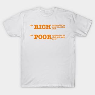 the rich and the poor T-Shirt